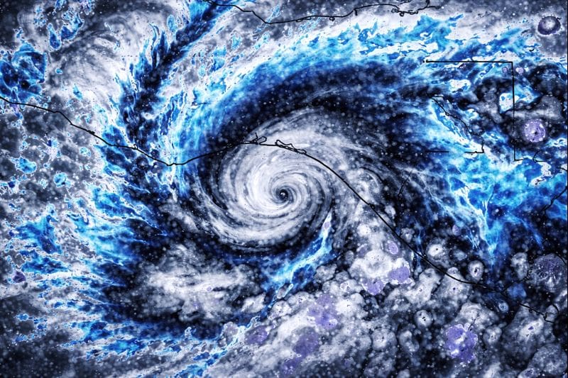 El Servicio Meteorológico Nacional advierte por la llegada de lluvias intensas. Fuente: Archivo.