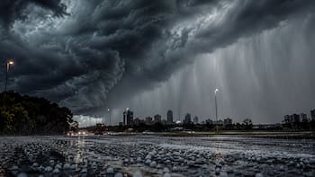 Fuertes tormentas en cadena para este jueves 7 de mayo: lluvias intensas, granizo como piedra y alertas en gran parte del país