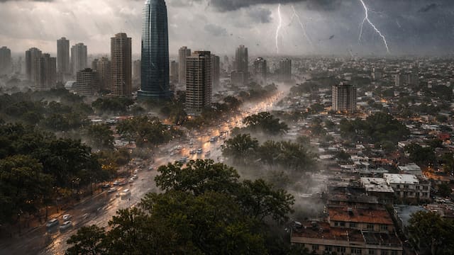 Regresan las tormentas y se caerá el cielo: fuertes tormentas y vientos azotarán a todas estas zonas del país