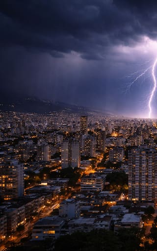 Se aproximan las tormentas negras más intensas de abril: habrá fuertes lluvias con ráfagas de viento y posible caída de granizo en estas zonas del país