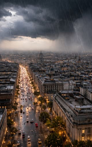 Se acerca el diluvio histórico: alertan por intensas lluvias, tormentas eléctricas y fuertes vientos