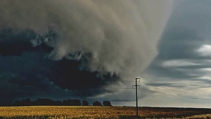 Alerta máxima por lluvias fuertes.