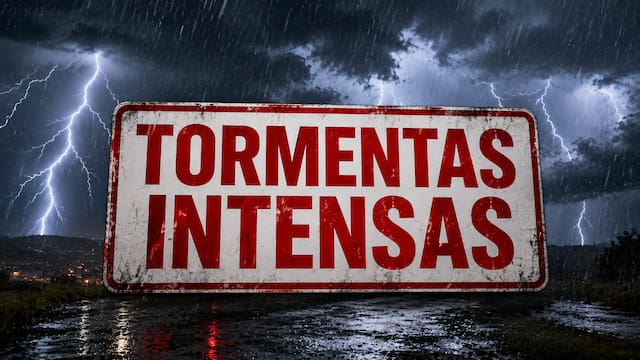 El tiempo dará un vuelco y llegarán tormentas intensas, viento fuerte y una brusca caída térmica
