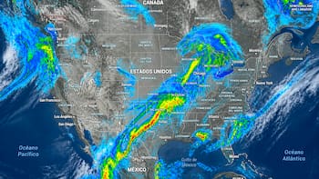 Llega un diluvio histórico con tormentas eléctricas por 36 horas: fuertes ráfagas de viento de 65 km/h y lluvias intensas