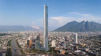 Este país está construyendo el rascacielos más grande de América Latina: mide casi 500 metros, tiene 99 pisos y estará entre los más altos del mundo