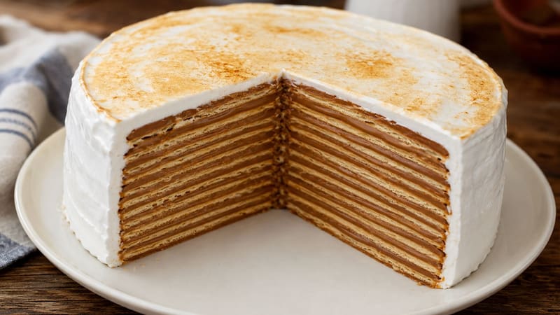 Dolores desarrolló una tradición que quedó asociada a otra fecha fundamental de la historia argentina: la Torta Argentina. (Fuente: imagen ilustrativa creada con IA)