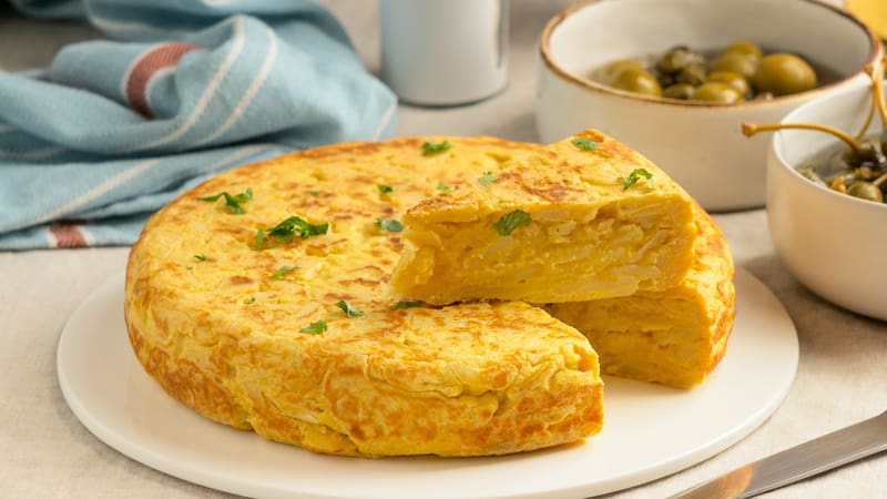 El secreto para hacer la mejor tortilla de papas.