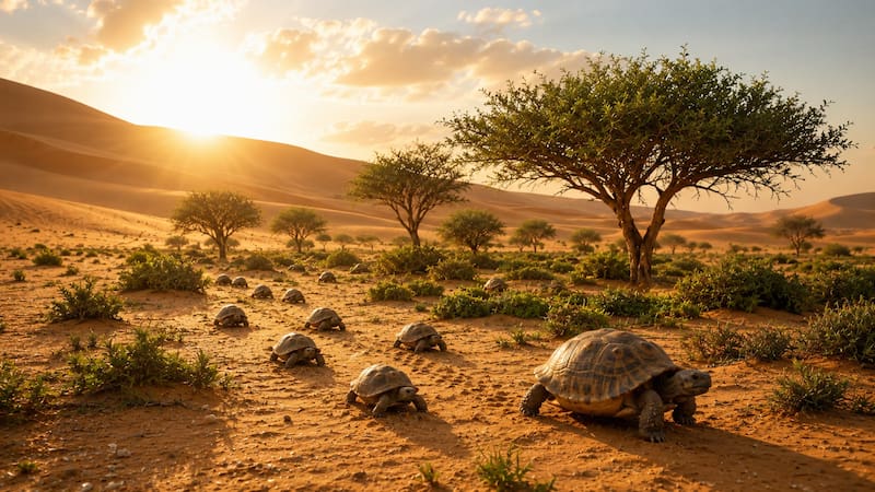 Durante un largo tiempo quisieron frenar el avance del desierto sin éxito, hasta que un inesperado experimento cambió por completo el paisaje desde debajo de la arena.