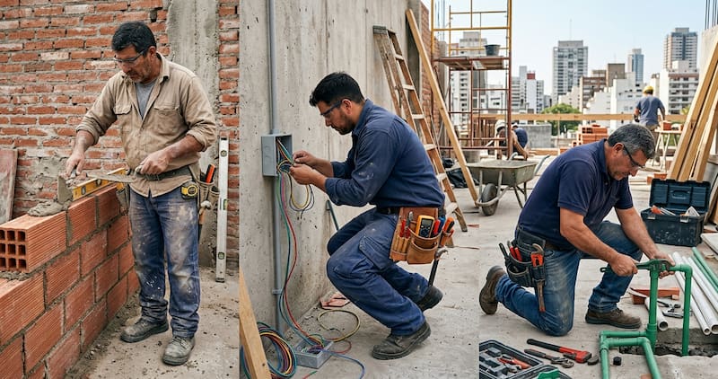 Albañiles, electricistas y plomeros serán algunos de los empleos mejor pagados, según el CEO de una reconocida empresa tecnológica.