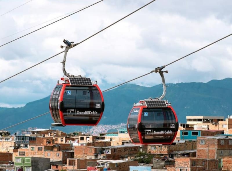 El TransMiCable de San Cristóbal hace las últimas pruebas y empezará a operar su recorrido completo.