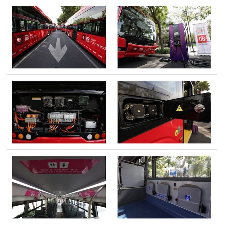 Nada será diferente en el Metrobús: así son los recientes autobuses eléctricos que ya comenzaron a circular (foto: archivo).