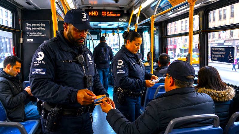 Históricamente, en la ciudad de Nueva York los residentes suelen hacer uso intensivo del metro y del autobús.