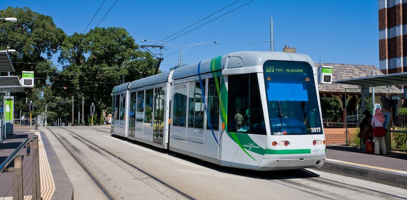 El sistemas de tranvías de Melbourne es uno de los más avanzados del mundo (Fuente: Wikimedia Commons).