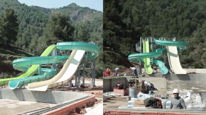 Tras 7 años, abre un nuevo parque acuático de 5000 m² con una inmensa pileta y distintos toboganes que revoluciona la costa este del país