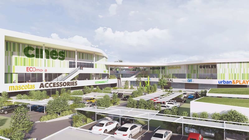 Tras cinco años, completarán el shopping más importante de la provincia: tendrá 3 hectáreas de gastronomía y entretenimiento. Foto: Way Cáceres