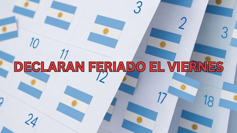 Decretan feriado para finales de julio y habrá un nuevo fin de semana largo: será para estos trabajadores.