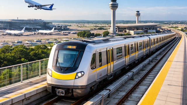 La ciudad de Latinoamérica que logró integrar sus dos principales aeropuertos mediante una extensa red de trenes