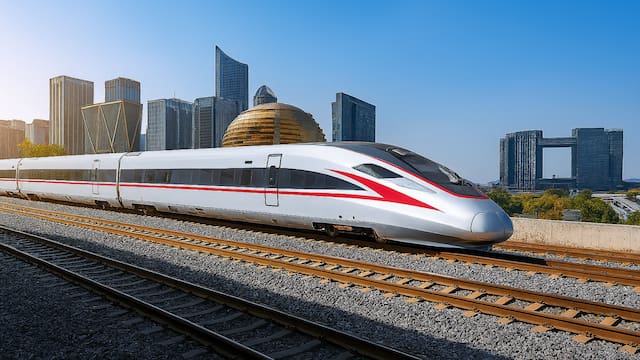 Construyen el tren bala más veloz de América Latina: irá a más de 350 km/h y conectará a dos de las ciudades más importantes en menos de dos horas