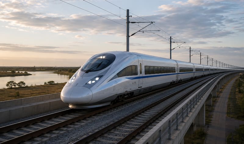 Llega el tren regional más veloz de América latina: el Gobierno confirmó que construirá la línea que unirá capitales en menos de 2 horas.