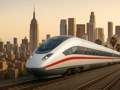 Fabrican el tren bala más veloz del mundo: flota, se desplaza a más de 500 kilómetros por hora y se convertirá en el orgullo de esta nación