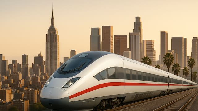 Fabrican el tren bala más veloz del mundo: flota, se desplaza a más de 500 kilómetros por hora y se convertirá en el orgullo de esta nación