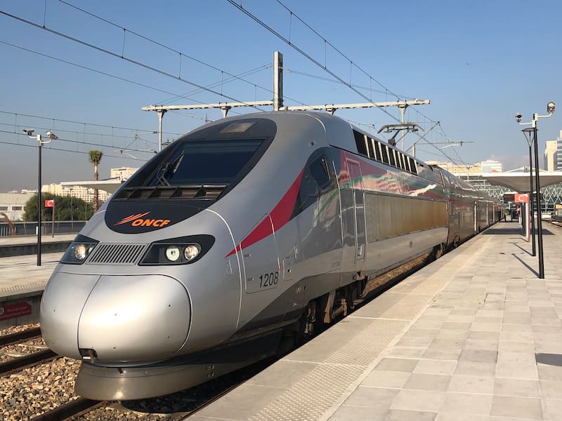 El tren bala de Marruecos se inauguró en 2018.