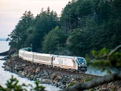 Estados Unidos moderniza sus ferrocarriles: una empresa nacional estrenó trenes con más de 300 asientos, wifi gratis, ventanas panorámicas y un vagón cafetería renovado