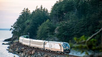 Estados Unidos moderniza sus ferrocarriles: una empresa nacional estrenó trenes con más de 300 asientos, wifi gratis, ventanas panorámicas y un vagón cafetería renovado