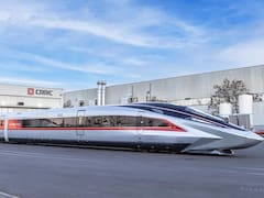 Supera a los japoneses y es el orgullo de un país: inauguran el tren bala más rápido del mundo