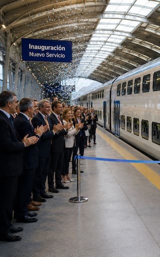 Ya es oficial | Un país hizo una de las mayores inversiones de su historia y levantó una estructura de trenes de dos pisos con wifi y enchufes gratis