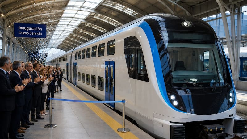 Ya es oficial | Un país hizo una de las mayores inversiones de su historia y levantó una estructura de trenes de dos pisos con wifi y enchufes gratis.