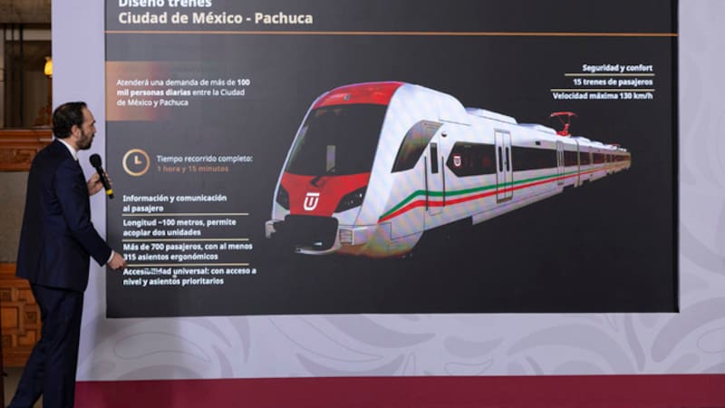Presentación de avances en las obras del tren de pasajeros Querétaro–Saltillo.