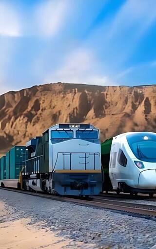 Dos países se asocian para una obra monumental: el tren que unirá un gran puerto con una de las economías más ricas del mundo