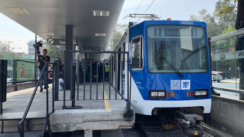 El Tren Ligero dará servicio completo de transporte público en México