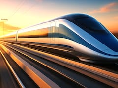 Construyen el tren más rápido del mundo: viaja a más de 600 kilómetros por hora y no funciona con ruedas