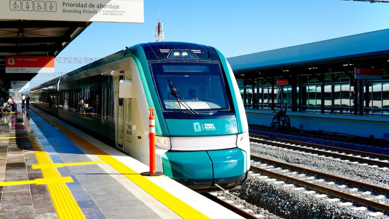 El Tren de Maya ofrecerá servicio de larga distancia durante la temporada de invierno
