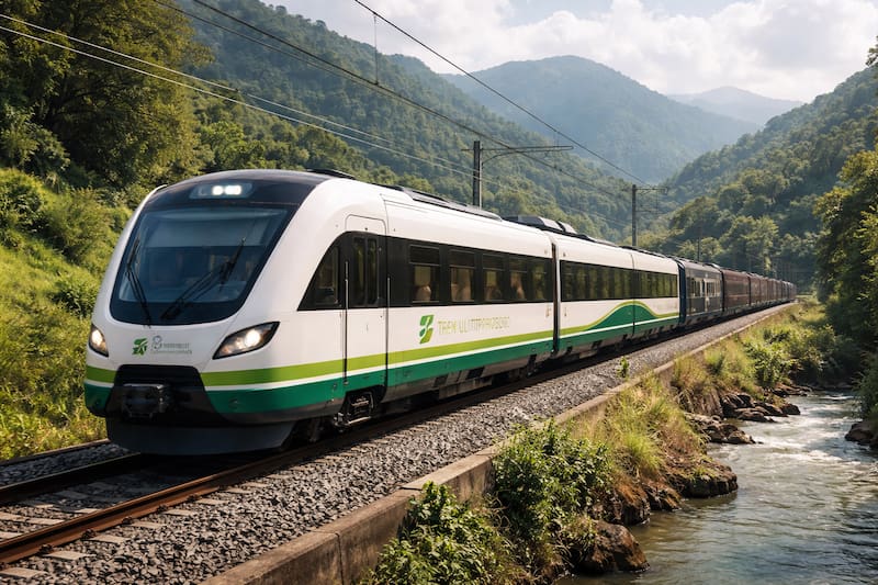El Tren Multipropósito permitirá modernizar el corredor férreo entre el Valle de Aburrá y el Magdalena Medio, integrando transporte de pasajeros y carga.
