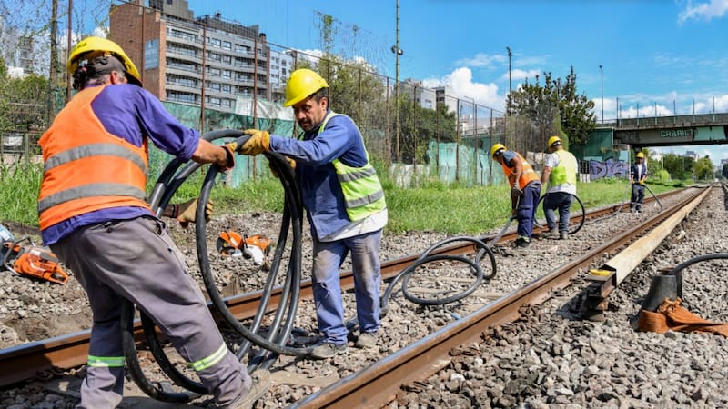 El Tren Sarmiento no funcionará durante 4 días por un actualización integral de la mesa de mando de señales de Haedo, una estructura que tiene más de 40 años de antigüedad. (Foto: Trenes Argentinos)