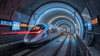 China construye el túnel submarino más largo del planeta: conectará un continente y dos islas en 30 minutos con trenes a más de 250 kilómetros por hora