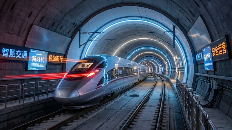 China construye el túnel submarino más largo del planeta: conectará un continente y dos islas en 30 minutos con trenes a más de 250 kilómetros por hora.