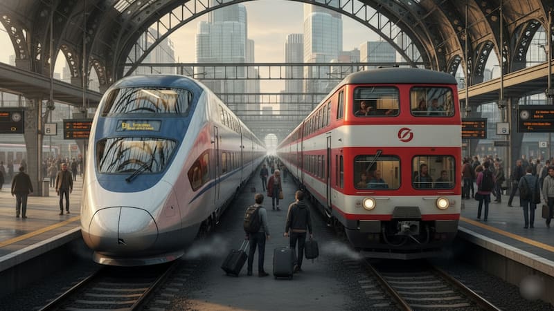 Un país hizo una de las mayores inversiones de su historia y levantó una estructura de trenes de dos pisos con wifi y enchufes gratis.