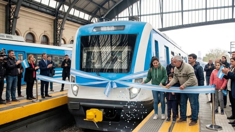 Tras años de espera, inauguran un nuevo recorrido del tren más popular para conectar CABA con el conurbano.