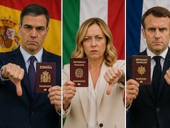 Es oficial | España, Italia y Francia prohíben el ingreso al país a todos los ciudadanos que posterguen la renovación del pasaporte