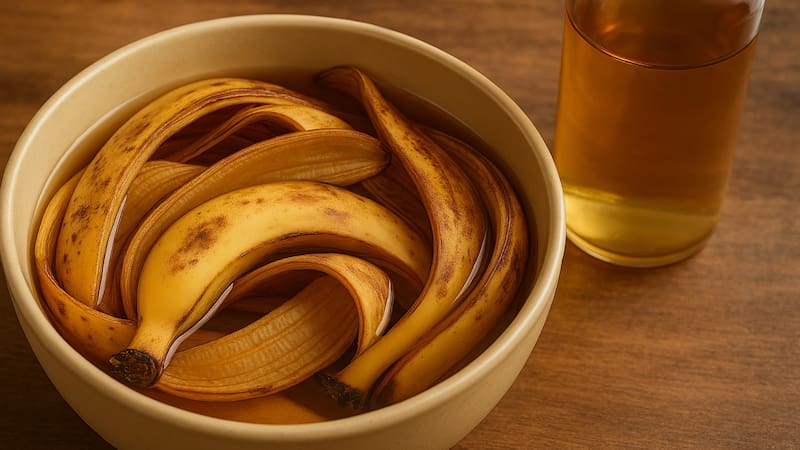 Triturar cáscaras de banana con bicarbonato: por qué recomiendan hacerlo y para qué sirve