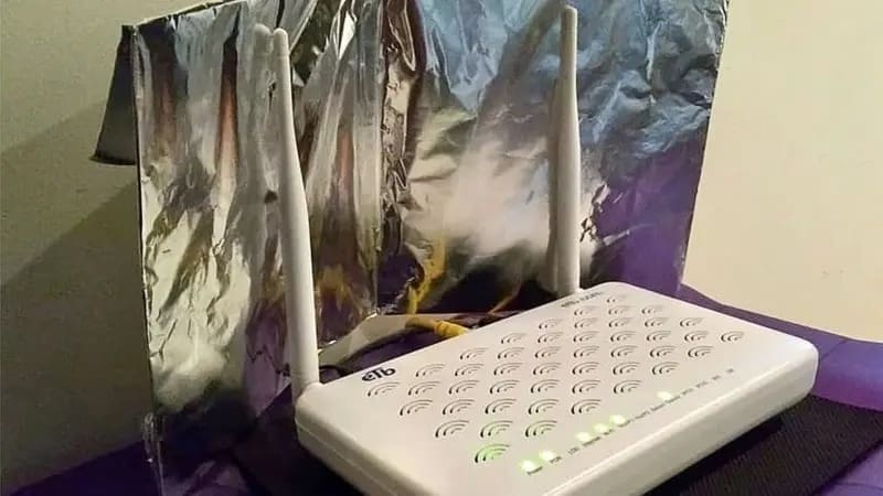 Colocar papel aluminio en el módem de WiFi: para qué es útil y por qué lo sugieren (foto: archivo)