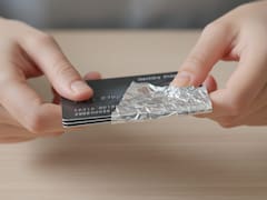 Envolver las tarjetas de crédito y el documento de identidad con papel aluminio | Para qué sirve y por qué muchos lo recomiendan