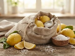 Envolver limón y sal en una bolsa de tela: para qué sirve y por qué recomiendan hacerlo
