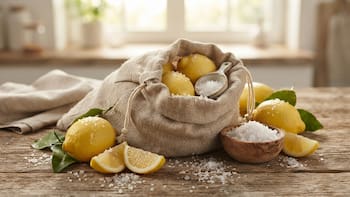Envolver limón y sal en una bolsa de tela: para qué sirve y por qué recomiendan hacerlo