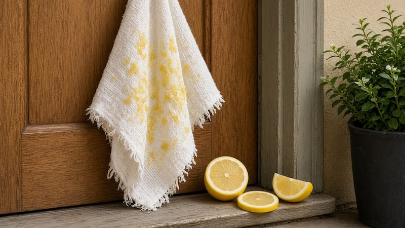 Colocar un paño con jugo de limón en la puerta del hogar: para qué sirve y por qué recomiendan hacerlo
