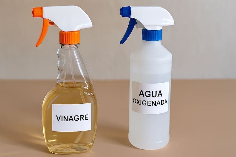 Combinar vinagre con agua oxigenada: por qué sugieren hacerlo y para qué es útil (foto: archivo)